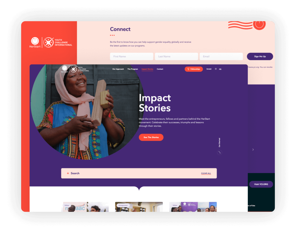 Website Design for Nonprofits - Herstart