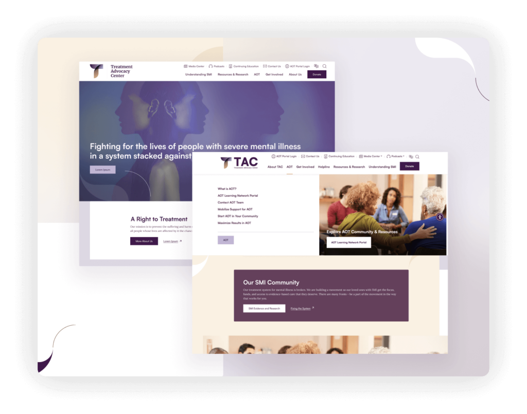 Nonprofit Website - TAC