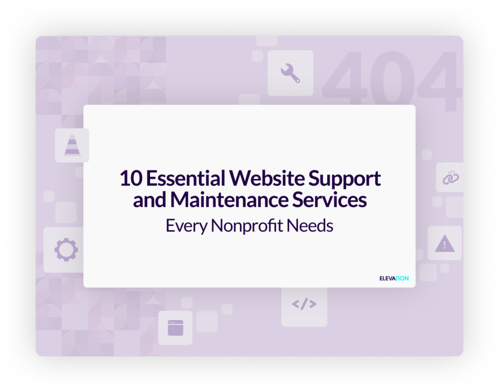 10 Essential Website Support and Maintenance Services Every Nonprofit Needs